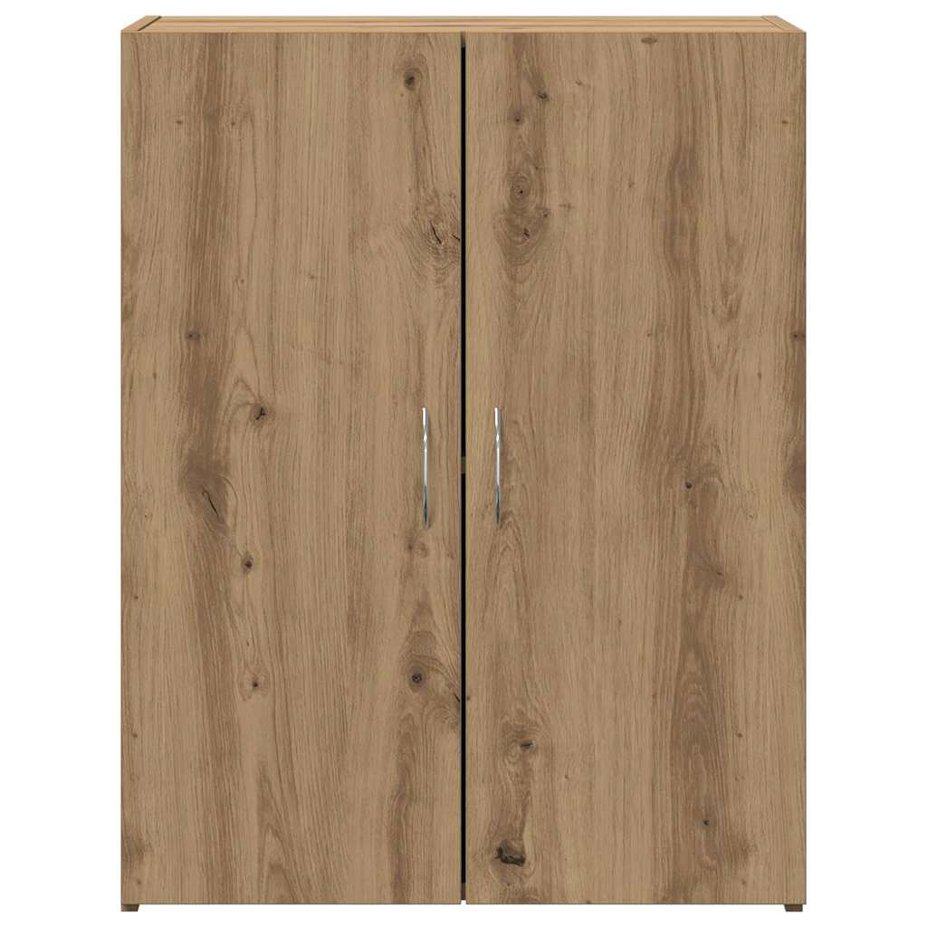 Kantoorkast met plank Oudhout 70 x 32 x 77.5 cm Bewerkt hout is nu te koop bij PeponiXL, paradijselijk wonen!