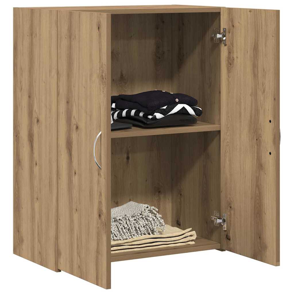 Kantoorkast met plank Oudhout 70 x 32 x 77.5 cm Bewerkt hout is nu te koop bij PeponiXL, paradijselijk wonen!