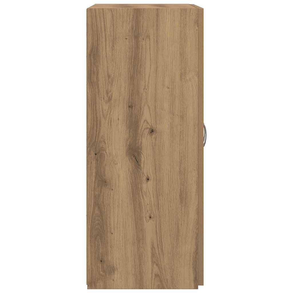 Kantoorkast met plank Oudhout 70 x 32 x 77.5 cm Bewerkt hout is nu te koop bij PeponiXL, paradijselijk wonen!