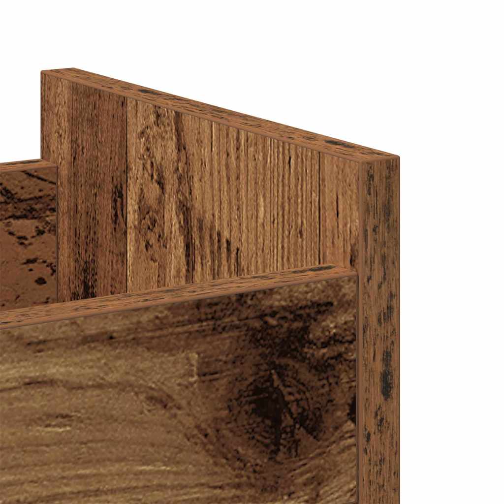 Kast met wiel Oudhout 60 x 22 x 79 cm is nu te koop bij PeponiXL, paradijselijk wonen!