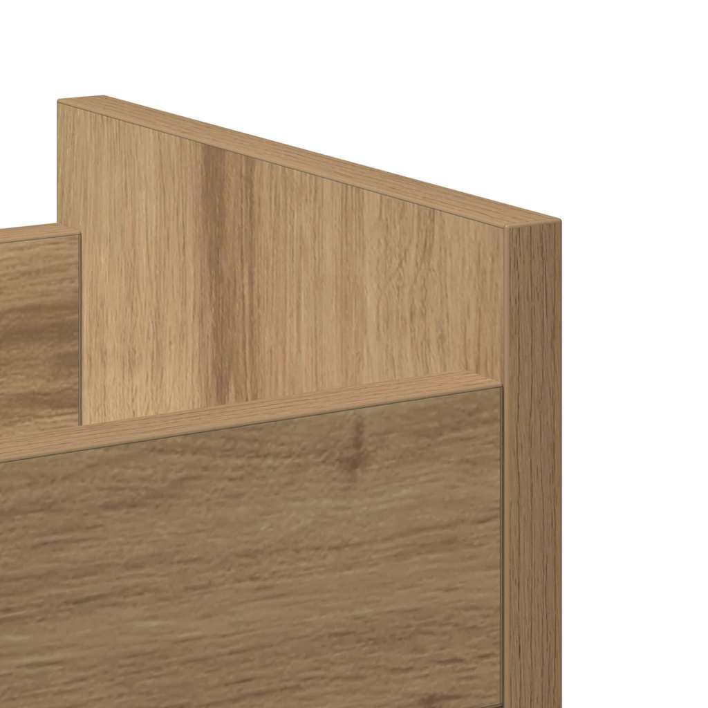 Kast met wiel Artisan Eiken 60 x 22 x 79 cm is nu te koop bij PeponiXL, paradijselijk wonen!