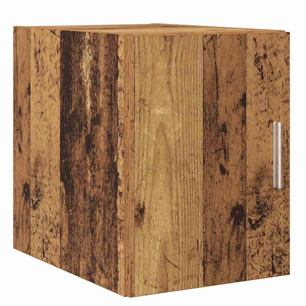 Wandkast Oudhout 30 x 42,5 x 39,5 cm Bewerkt hout is nu te koop bij PeponiXL, paradijselijk wonen!