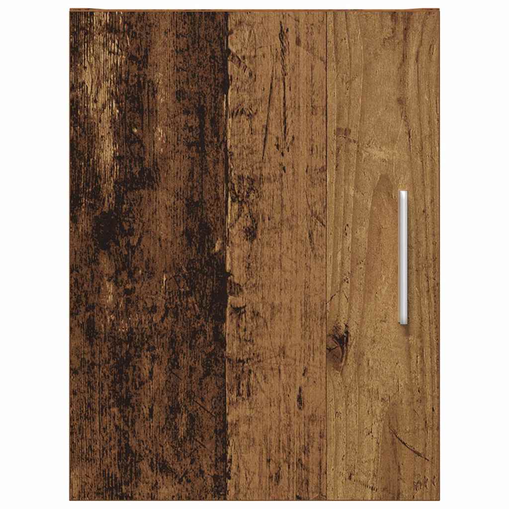 Wandkast Oudhout 30 x 42,5 x 39,5 cm Bewerkt hout is nu te koop bij PeponiXL, paradijselijk wonen!