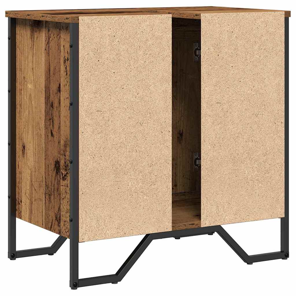 Badkamertenk te kast Oud Hout 60 x 35 x 60 cm Bewerkt hout is nu te koop bij PeponiXL, paradijselijk wonen!