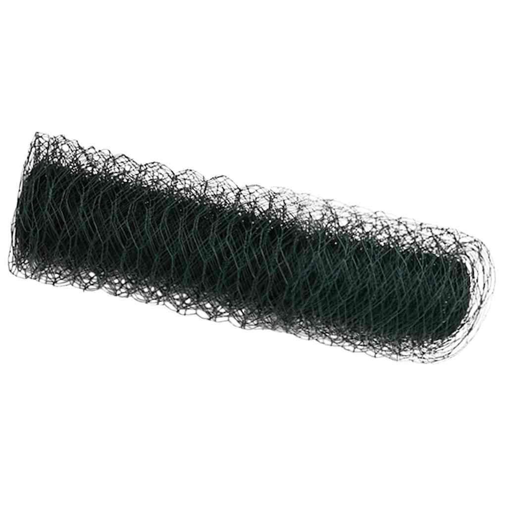 Hexagon Hek Groen 0,4 x 50 m PVC is nu te koop bij PeponiXL, paradijselijk wonen!