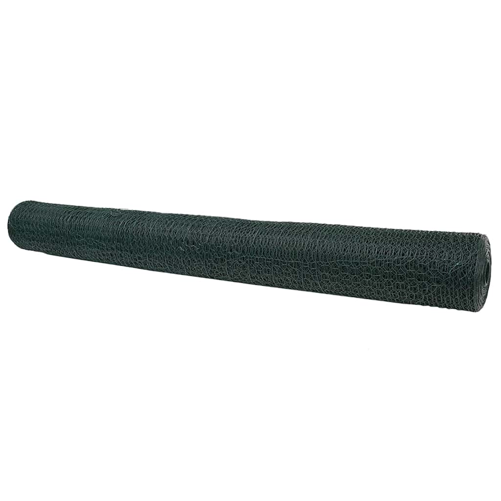 Hexagon Hek Groen 1,4 x 50 m PVC is nu te koop bij PeponiXL, paradijselijk wonen!