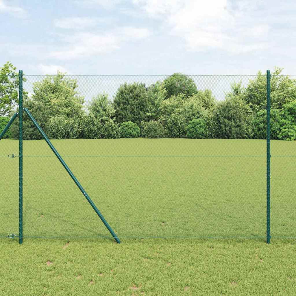 Hexagon Hek Groen 1,5 x 50 m PVC is nu te koop bij PeponiXL, paradijselijk wonen!