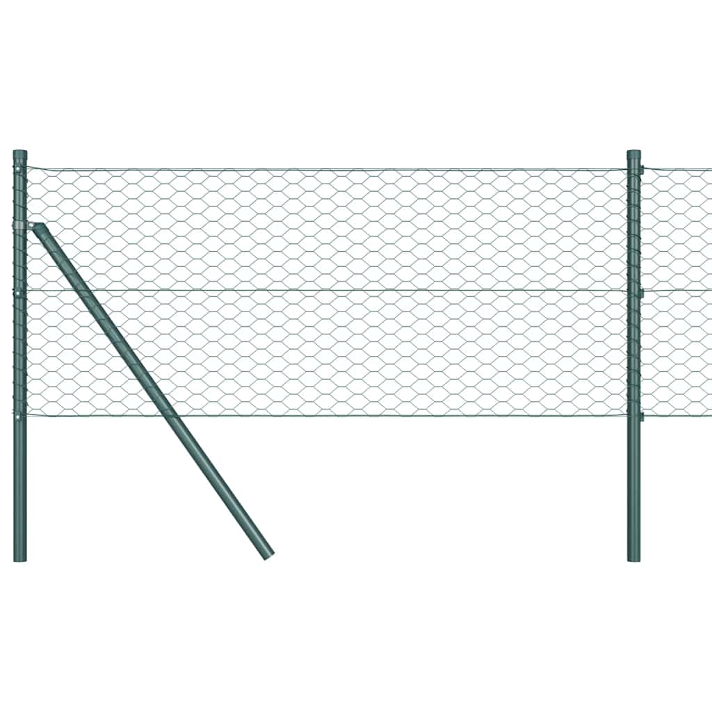 Hexagon Hek Groen 0,4 x 100 m PVC is nu te koop bij PeponiXL, paradijselijk wonen!