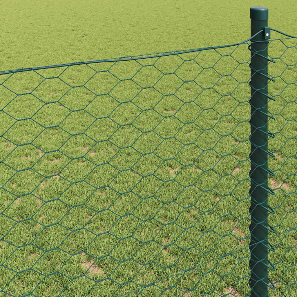 Hexagon Hek Groen 0,5 x 100 m PVC is nu te koop bij PeponiXL, paradijselijk wonen!