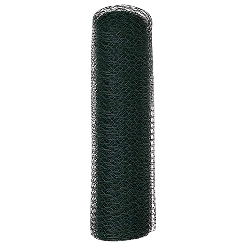 Hexagon Hek Groen 0,6 x 100 m PVC is nu te koop bij PeponiXL, paradijselijk wonen!