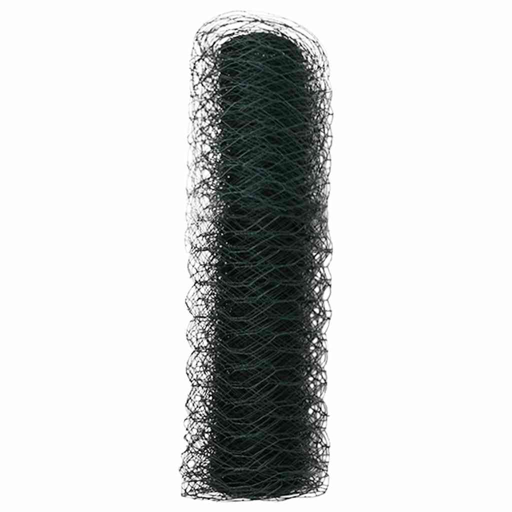 Hexagon Hek Groen 0,6 x 100 m PVC is nu te koop bij PeponiXL, paradijselijk wonen!