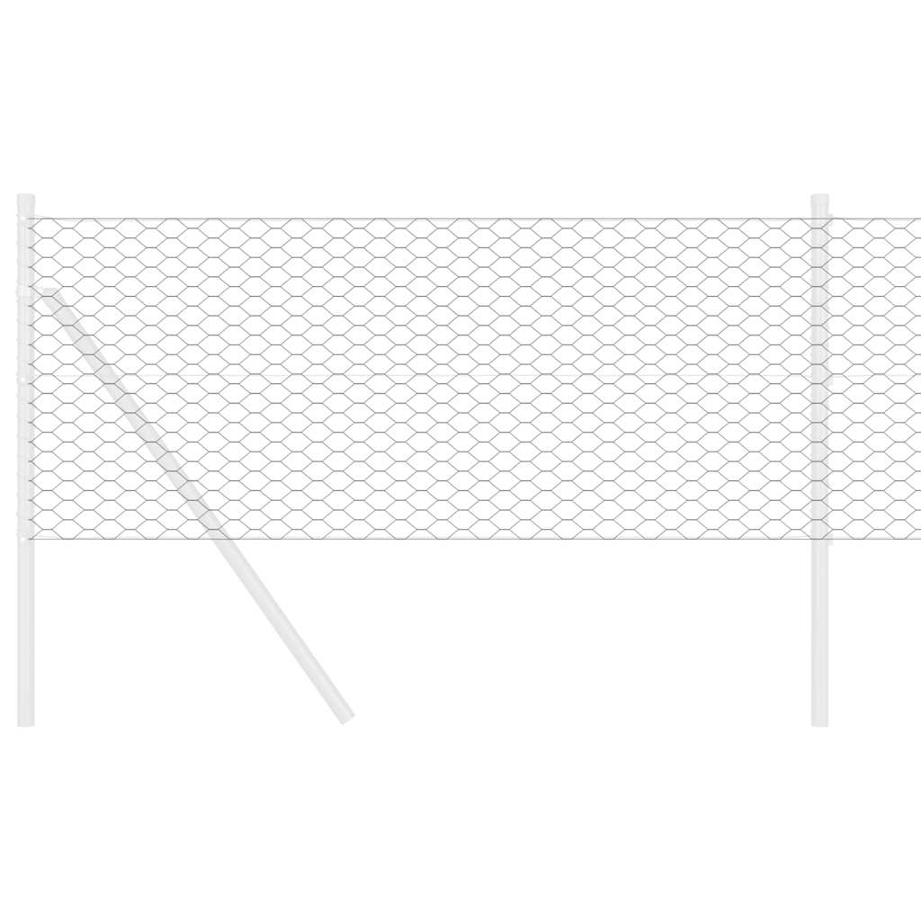 Hexagon Hek Grijs 0,6 x 10 m PVC is nu te koop bij PeponiXL, paradijselijk wonen!