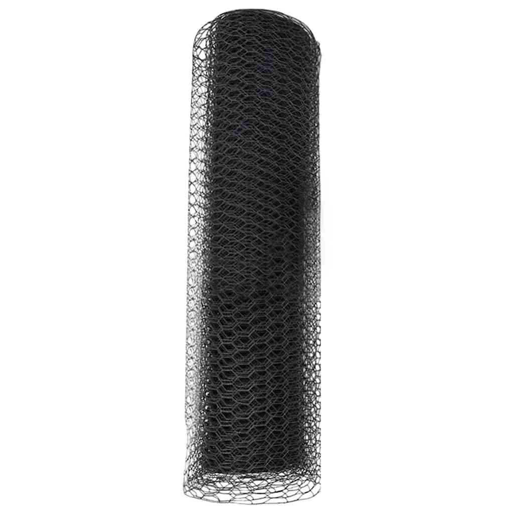 Hexagon Hek Grijs 0,8 x 10 m PVC is nu te koop bij PeponiXL, paradijselijk wonen!