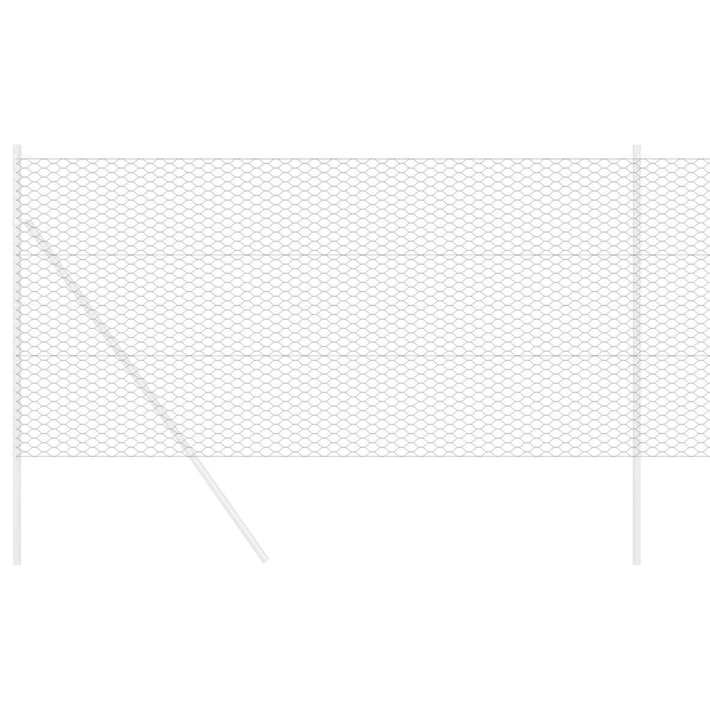 Hexagon Hek Grijs 1,2 x 10 m PVC is nu te koop bij PeponiXL, paradijselijk wonen!