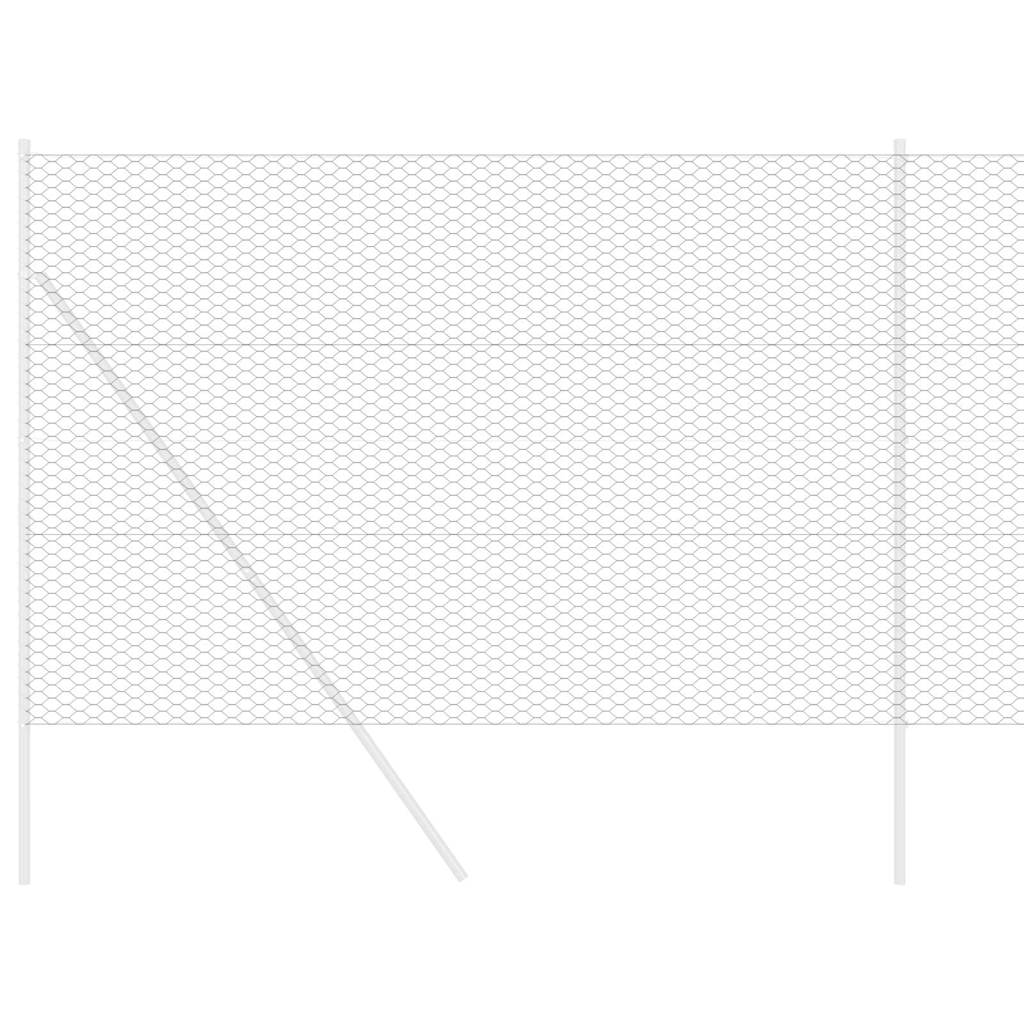 Hexagon Hek Grijs 1,6 x 10 m PVC is nu te koop bij PeponiXL, paradijselijk wonen!