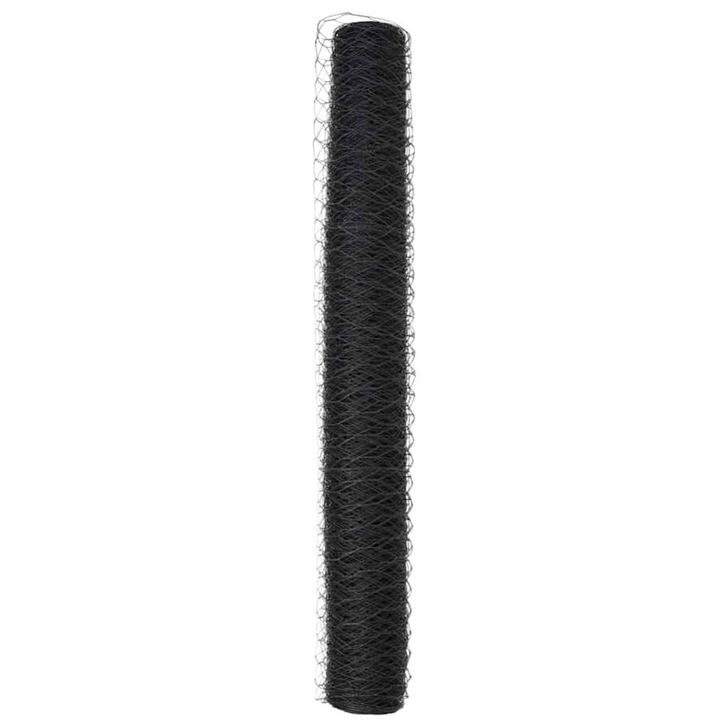 Hexagon Hek Grijs 1,2 x 100 m PVC is nu te koop bij PeponiXL, paradijselijk wonen!