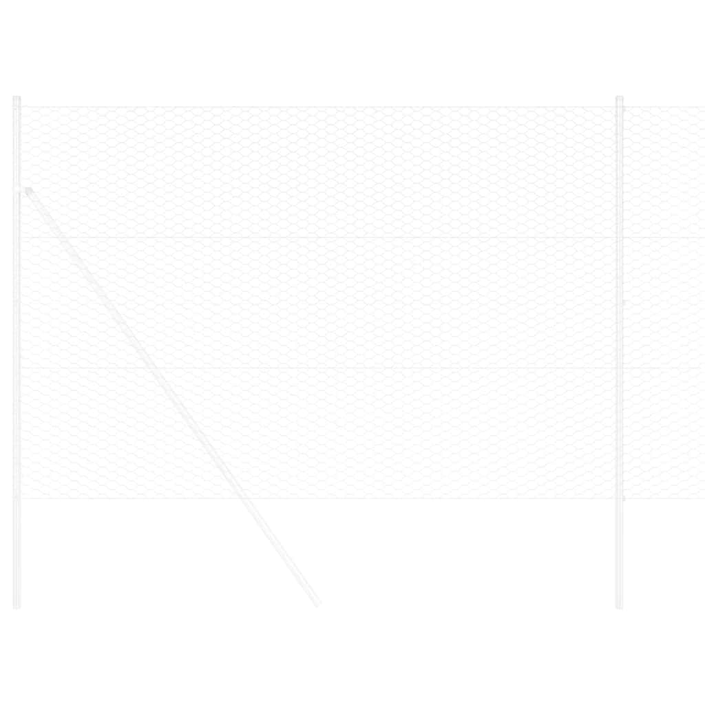 Hexagon Hek Zilver 1,5 x 10 m Gegalvaniseerd staal is nu te koop bij PeponiXL, paradijselijk wonen!