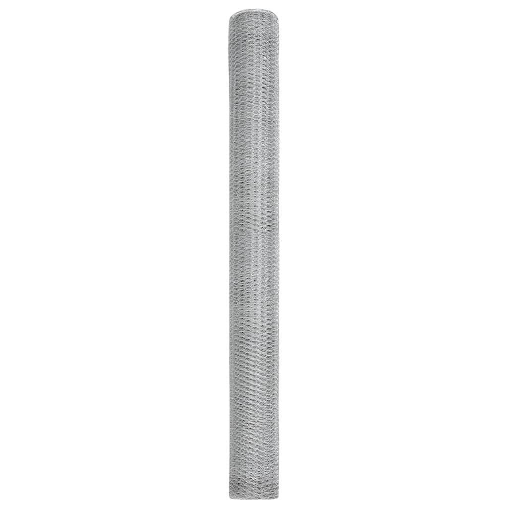 Hexagon Hek Zilver 1,6 x 10 m Gegalvaniseerd staal is nu te koop bij PeponiXL, paradijselijk wonen!