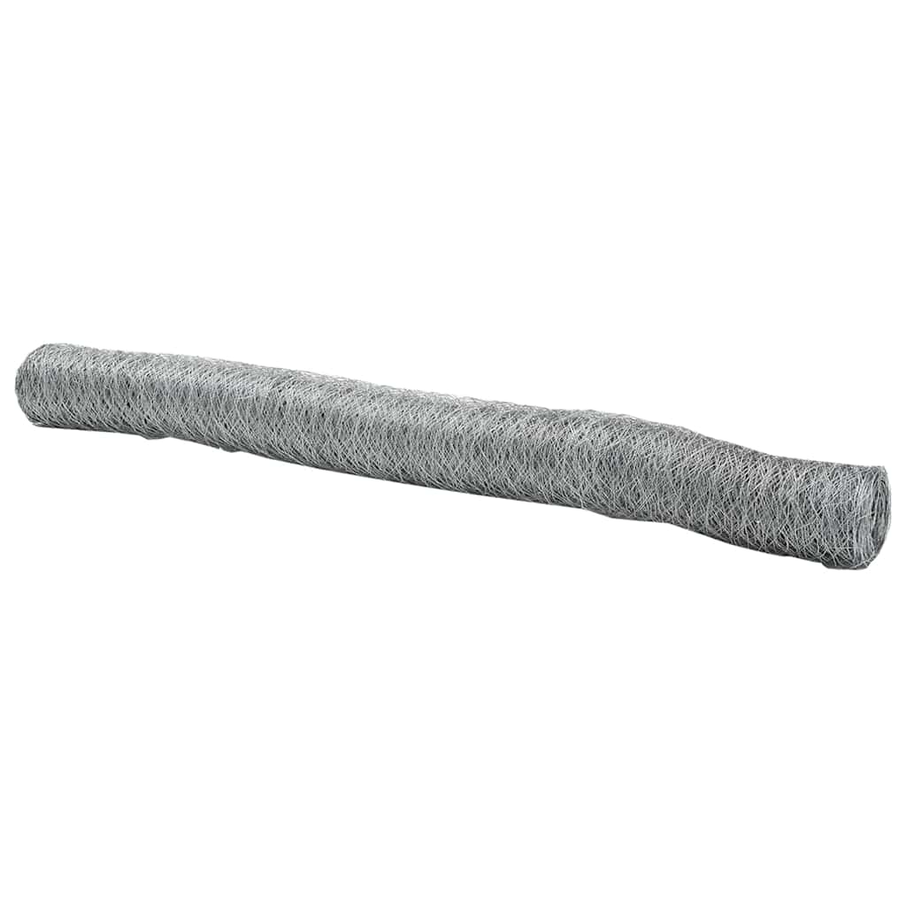 Hexagon Hek Zilver 1 x 50 m Gegalvaniseerd staal is nu te koop bij PeponiXL, paradijselijk wonen!