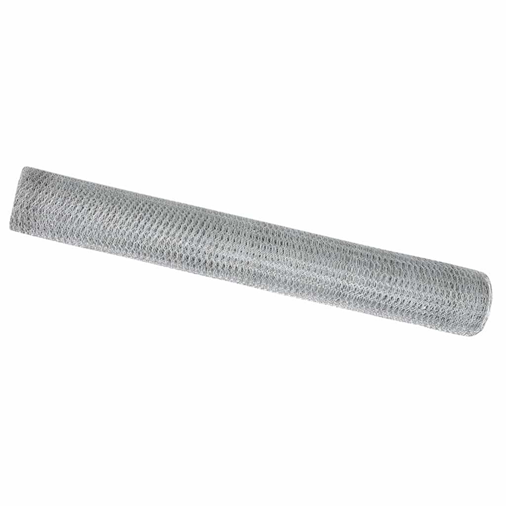 Hexagon Hek Zilver 1,2 x 50 m Gegalvaniseerd staal is nu te koop bij PeponiXL, paradijselijk wonen!