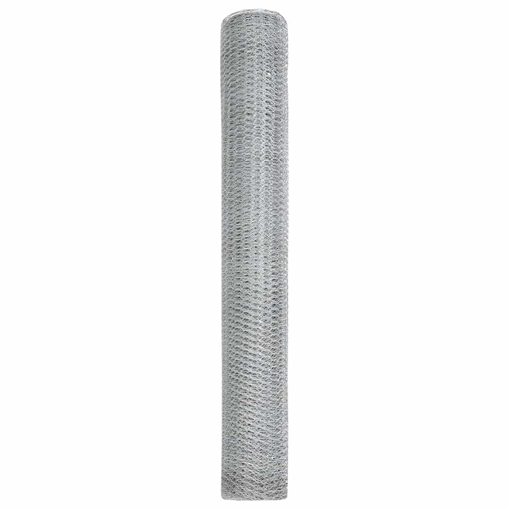 Hexagon Hek Zilver 1,4 x 50 m Gegalvaniseerd staal is nu te koop bij PeponiXL, paradijselijk wonen!