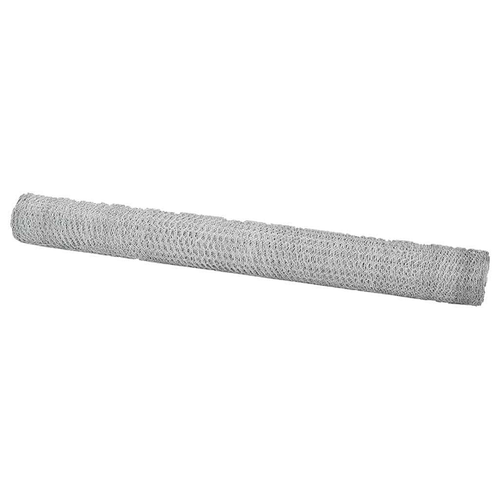 Hexagon Hek Zilver 1,5 x 50 m Gegalvaniseerd staal is nu te koop bij PeponiXL, paradijselijk wonen!