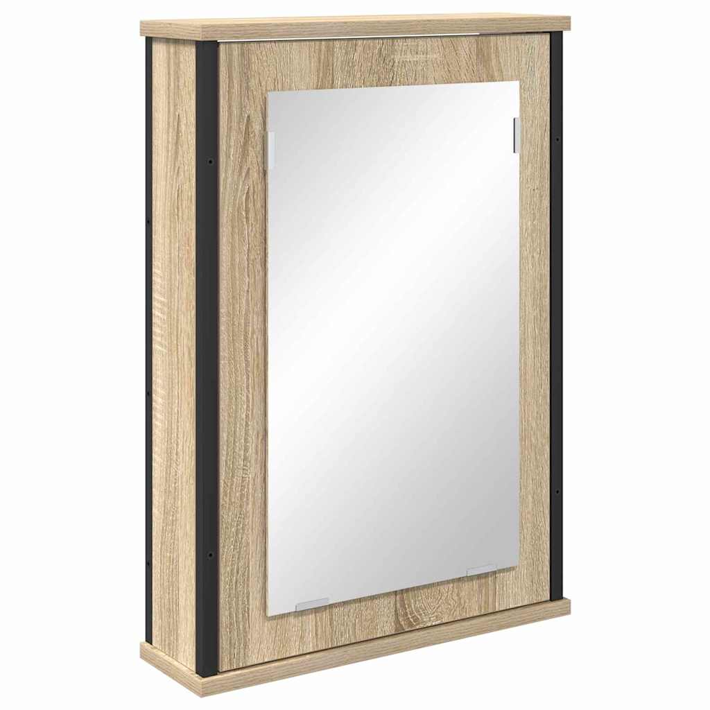 Badkamermeubelset met plank met opslag 2 pcs Bruin Bewerkt hout is nu te koop bij PeponiXL, paradijselijk wonen!