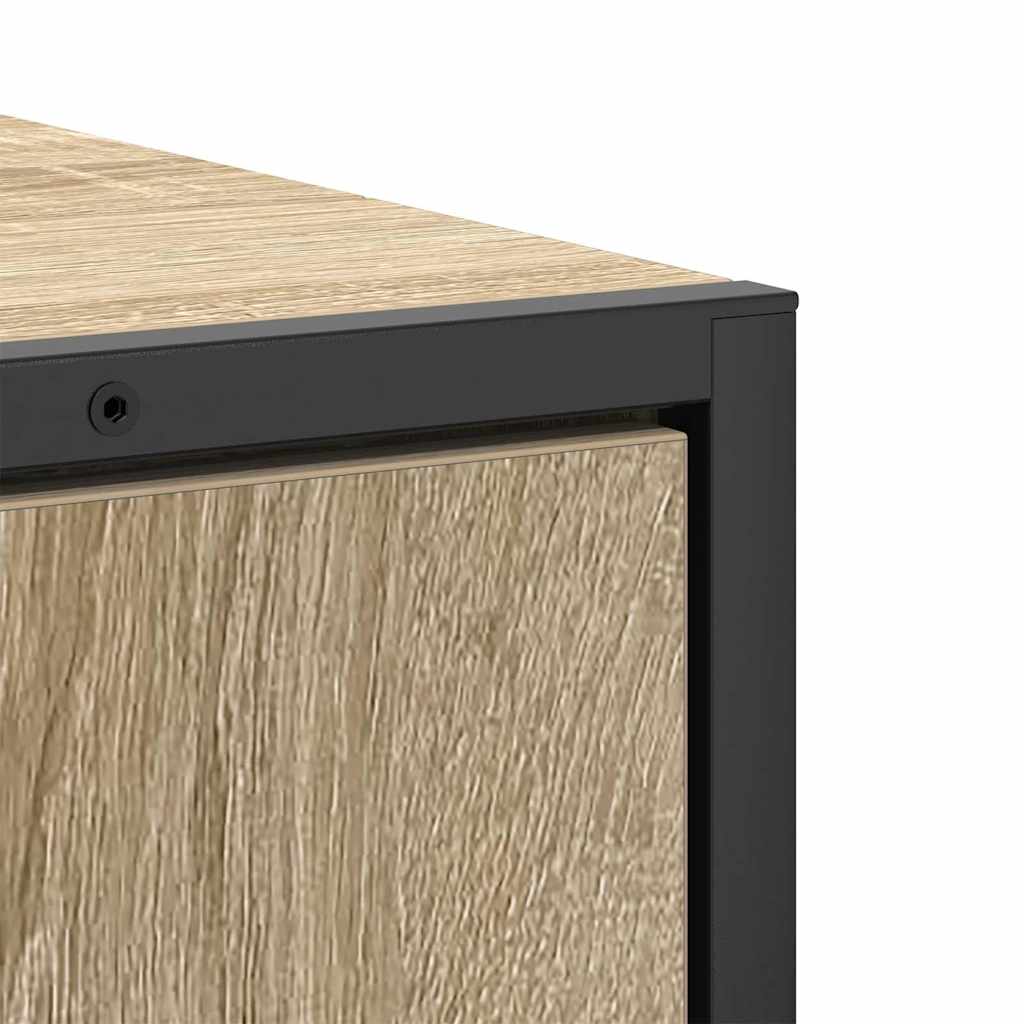 Badkamermeubelset met plank met opslag 3 pcs Bruin Bewerkt hout is nu te koop bij PeponiXL, paradijselijk wonen!