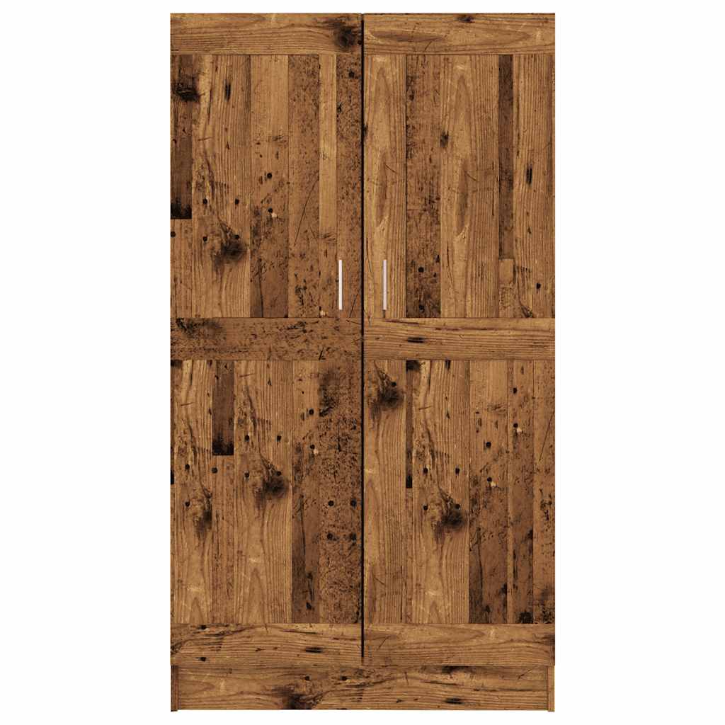 Boekenkast 82,5x30,5x150 cm bewerkt hout oud houtkleurig is nu te koop bij PeponiXL, paradijselijk wonen!