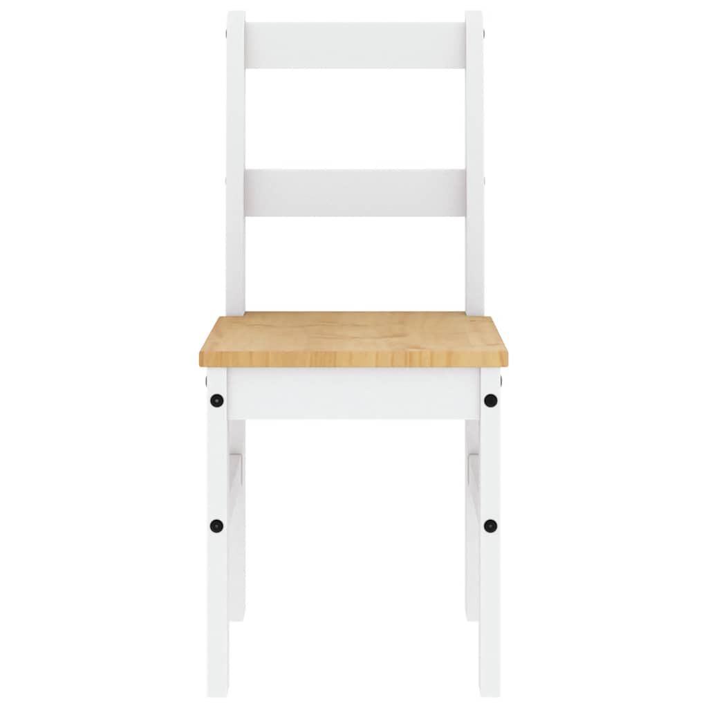 5-delige Eethoek Panama massief grenenhout wit is nu te koop bij PeponiXL, paradijselijk wonen!