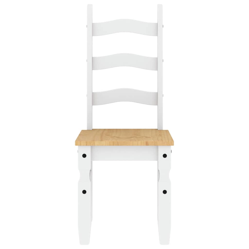 5-delige Eethoek Panama massief grenenhout wit is nu te koop bij PeponiXL, paradijselijk wonen!