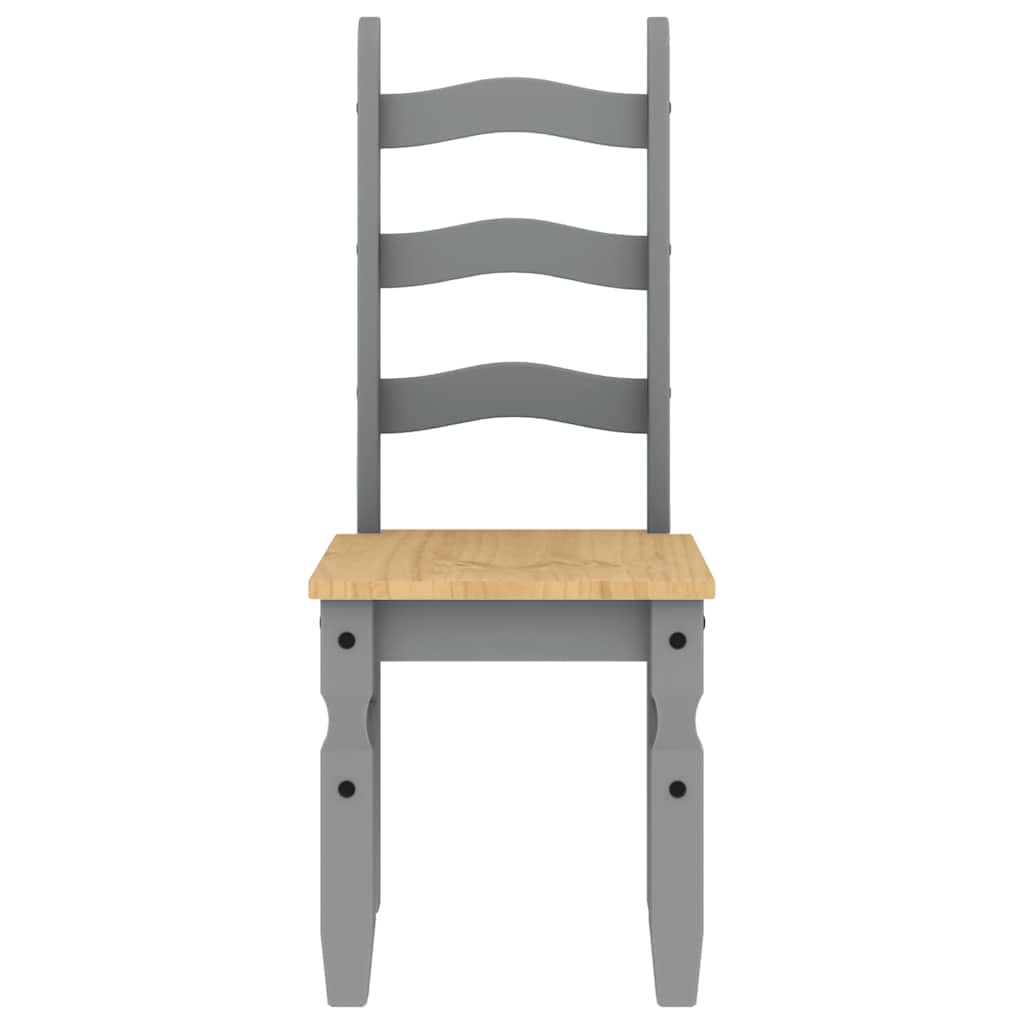 3-delige Eetset Panama massief grenenhout grijs is nu te koop bij PeponiXL, paradijselijk wonen!