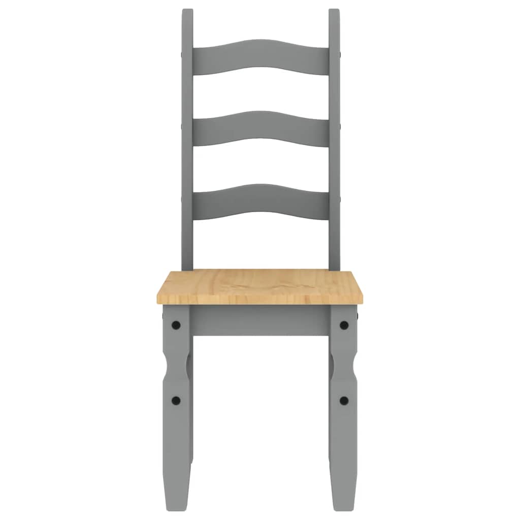 5-delige Eetset Panama massief grenenhout grijs is nu te koop bij PeponiXL, paradijselijk wonen!