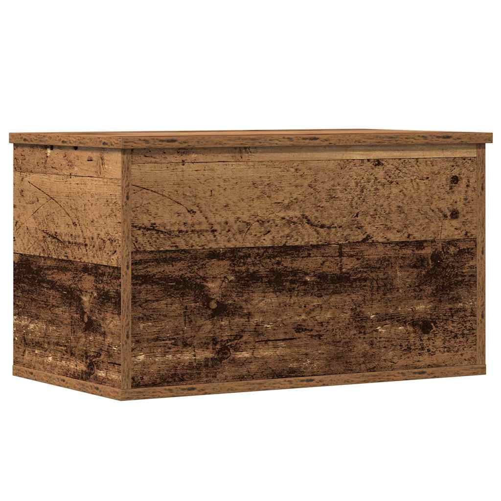 Opslagdoos met opslag Oud Hout 60 x 35 x 35 cm Bewerkt hout is nu te koop bij PeponiXL, paradijselijk wonen!