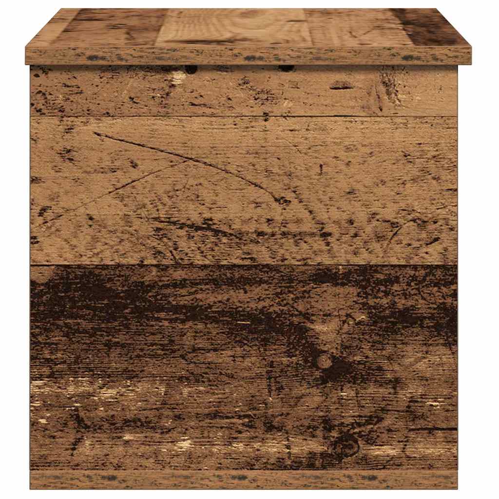 Opslagdoos met opslag Oud Hout 60 x 35 x 35 cm Bewerkt hout is nu te koop bij PeponiXL, paradijselijk wonen!