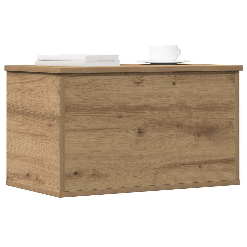 Opslagdoos Artisan Eiken 60 x 35 x 35 cm Bewerkt hout is nu te koop bij PeponiXL, paradijselijk wonen!