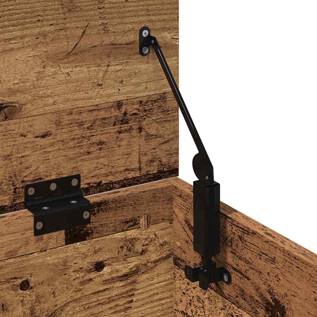 Opslagdoos met opslag Oud Hout 102 x 35 x 35 cm Bewerkt hout is nu te koop bij PeponiXL, paradijselijk wonen!