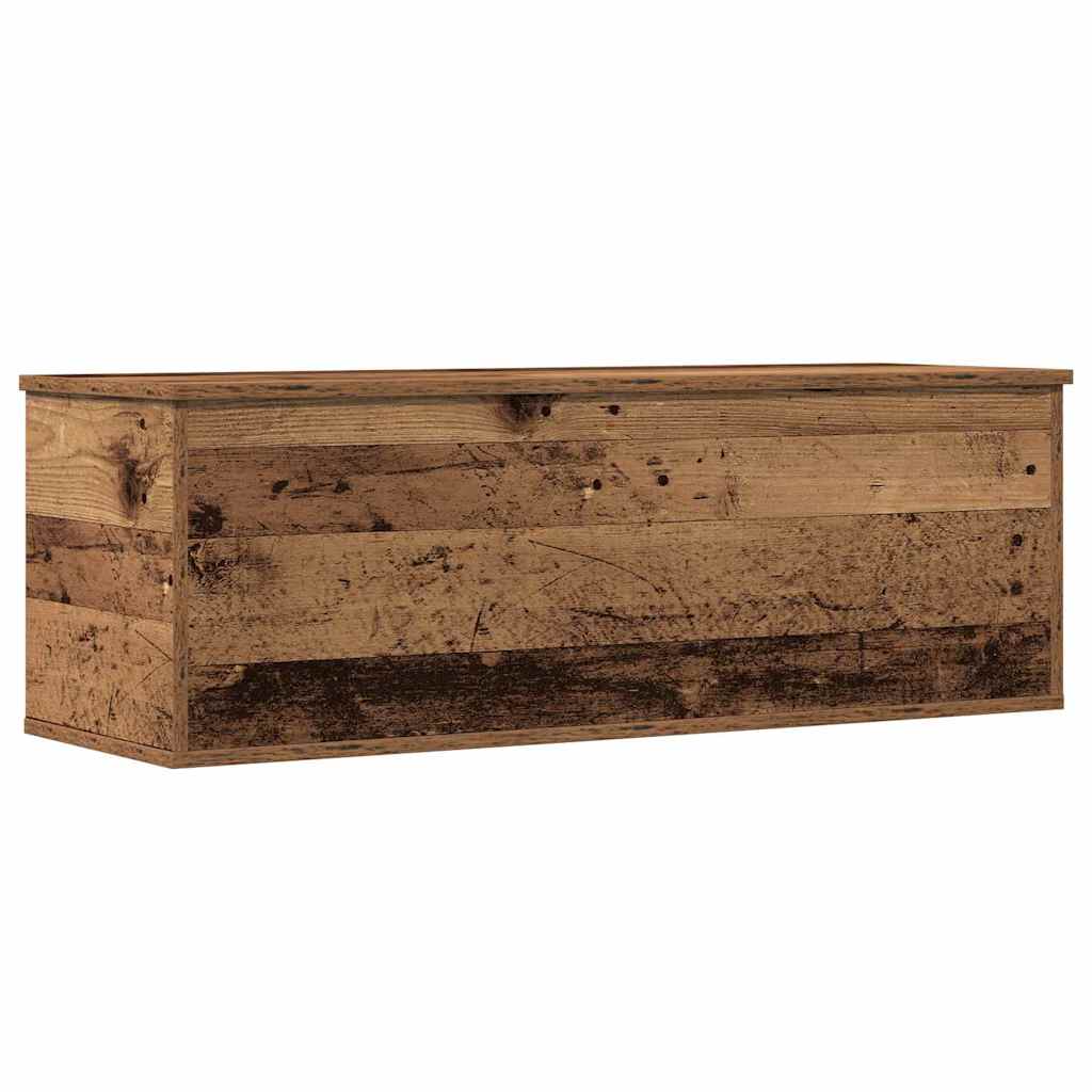 Opslagdoos met opslag Oud Hout 102 x 35 x 35 cm Bewerkt hout is nu te koop bij PeponiXL, paradijselijk wonen!