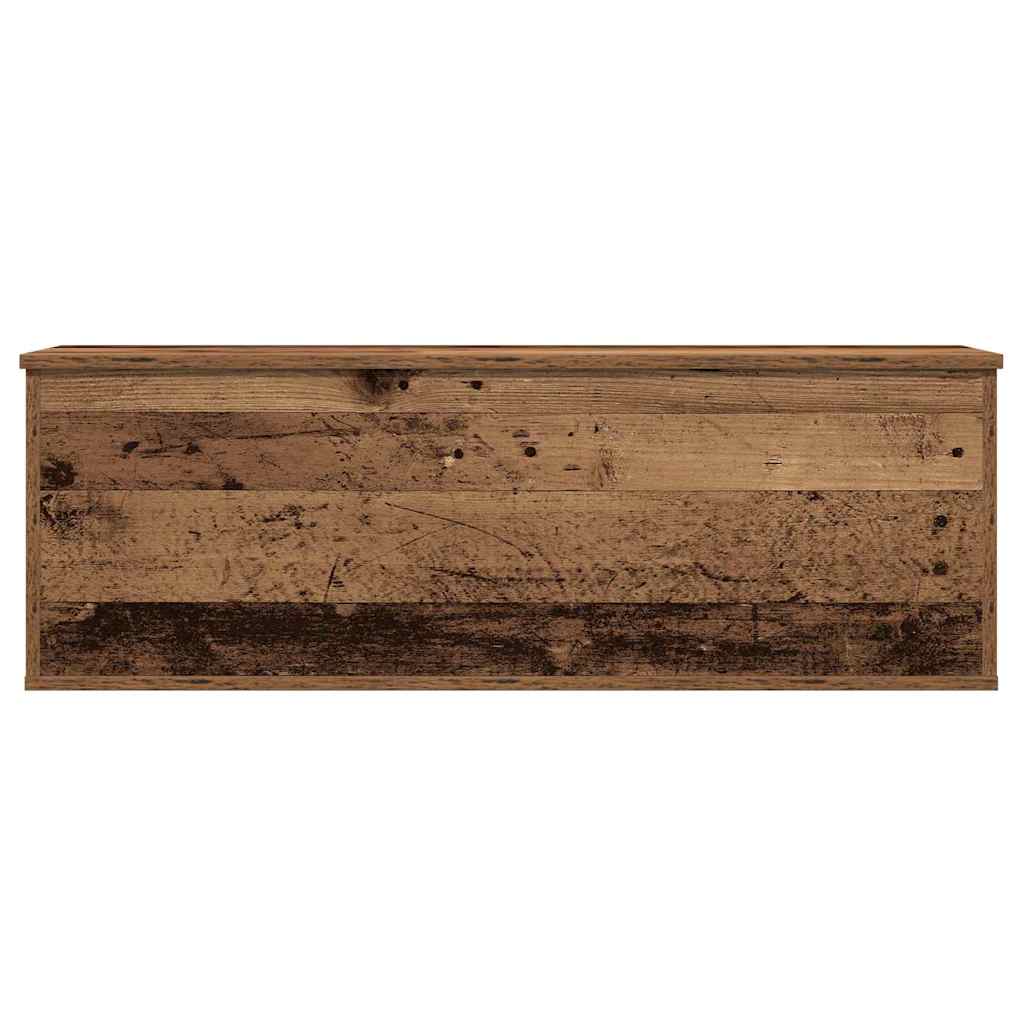 Opslagdoos met opslag Oud Hout 102 x 35 x 35 cm Bewerkt hout is nu te koop bij PeponiXL, paradijselijk wonen!