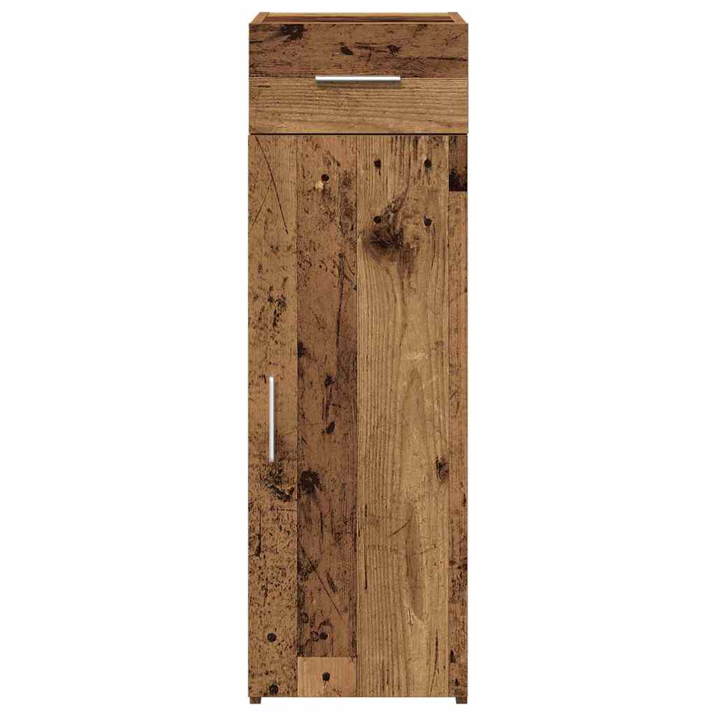 Dressoir met lade Oudhout 30 x 42,5 x 93 cm is nu te koop bij PeponiXL, paradijselijk wonen!