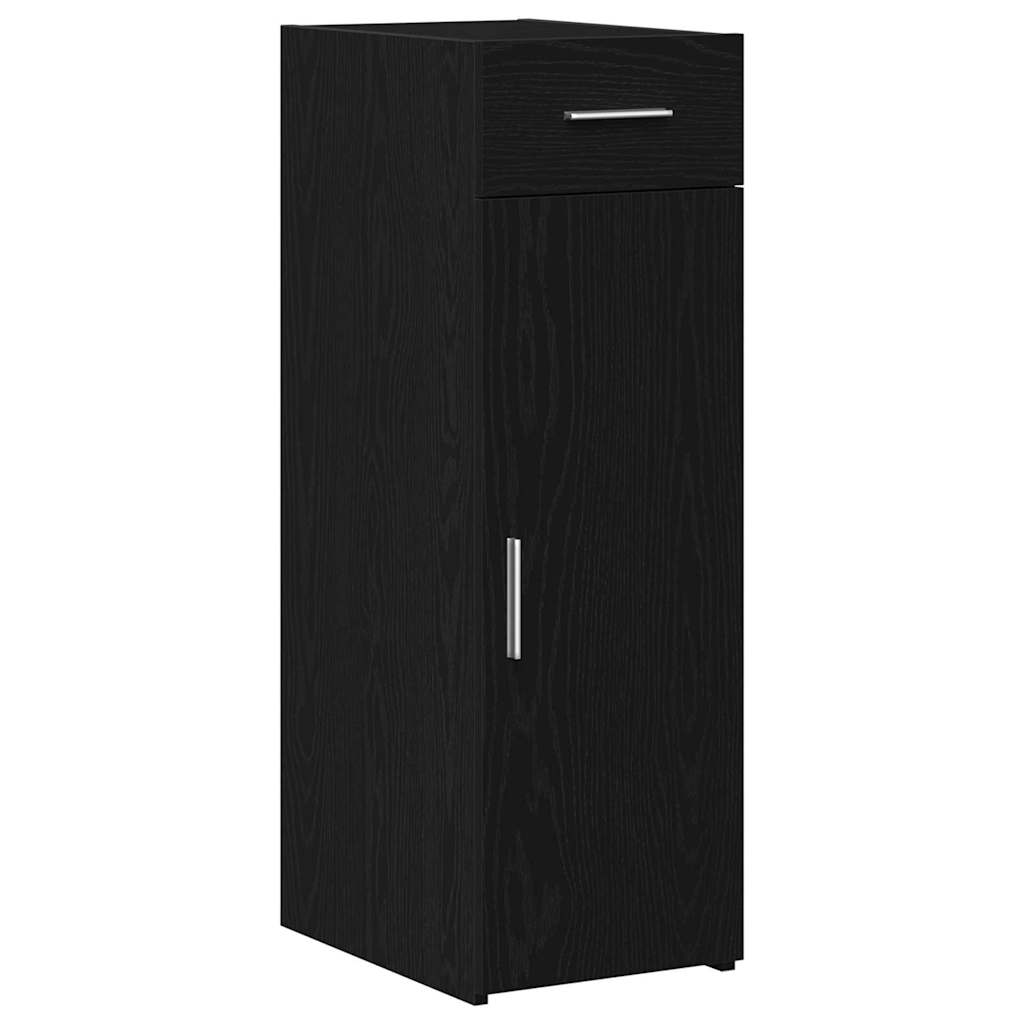 Dressoir met lade Zwart Eiken 30 x 42,5 x 93 cm is nu te koop bij PeponiXL, paradijselijk wonen!