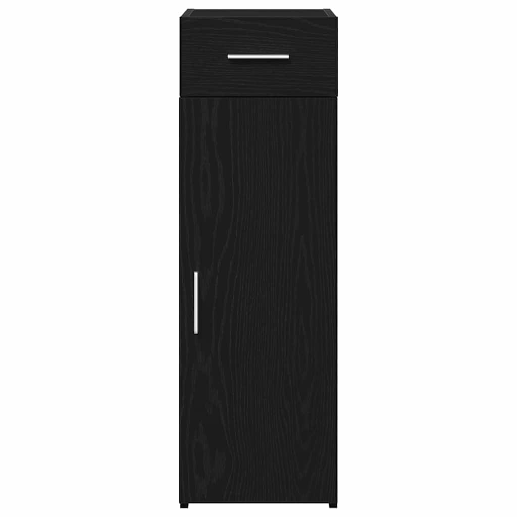 Dressoir met lade Zwart Eiken 30 x 42,5 x 93 cm is nu te koop bij PeponiXL, paradijselijk wonen!