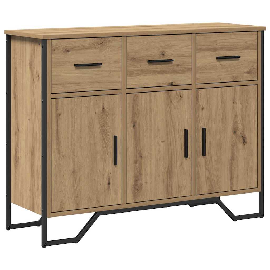 Dressoir met lade Artisan Eiken 97 x 32,5 x 74,5 cm is nu te koop bij PeponiXL, paradijselijk wonen!