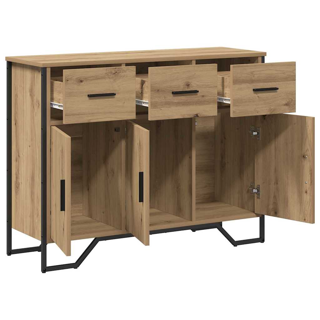 Dressoir met lade Artisan Eiken 97 x 32,5 x 74,5 cm is nu te koop bij PeponiXL, paradijselijk wonen!