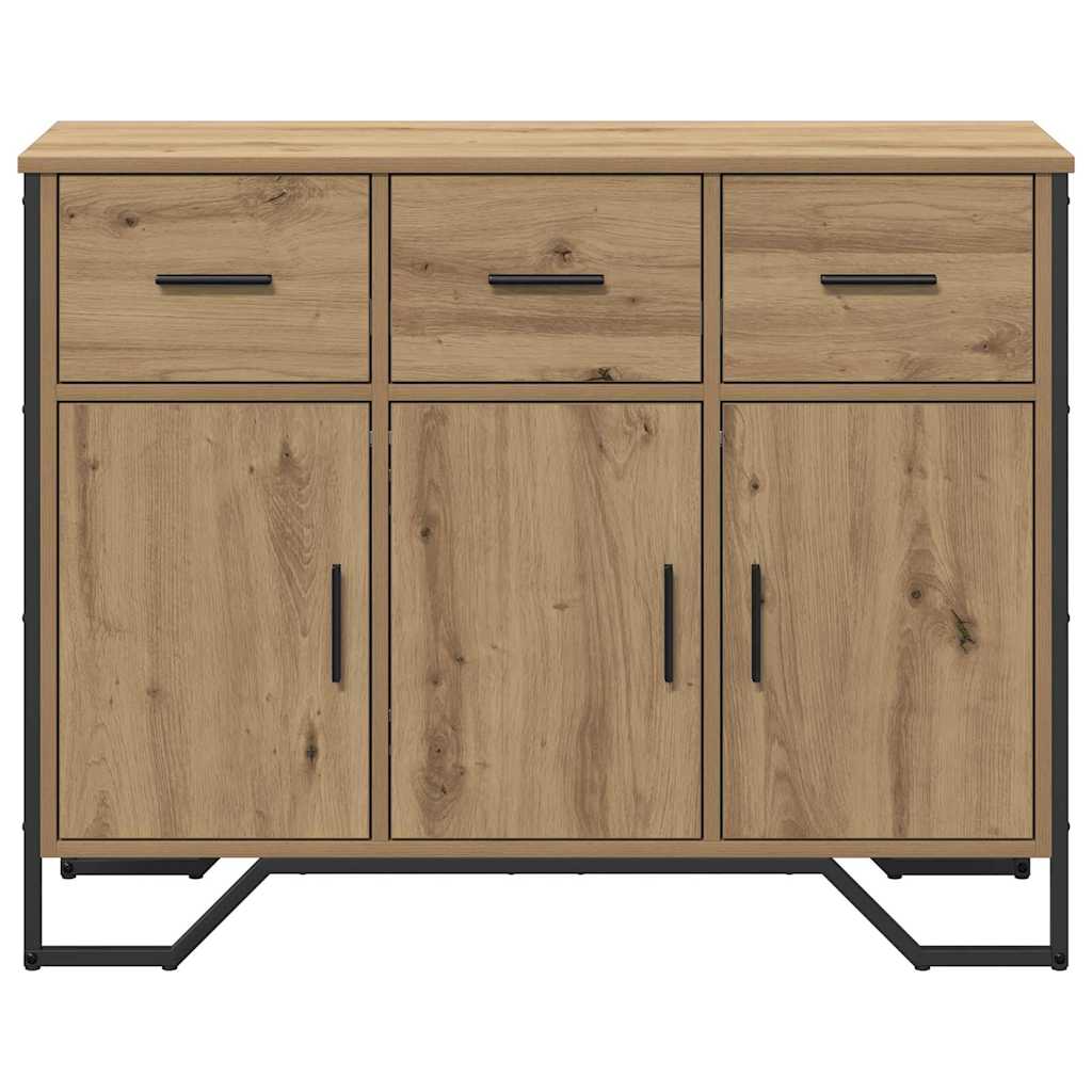 Dressoir met lade Artisan Eiken 97 x 32,5 x 74,5 cm is nu te koop bij PeponiXL, paradijselijk wonen!