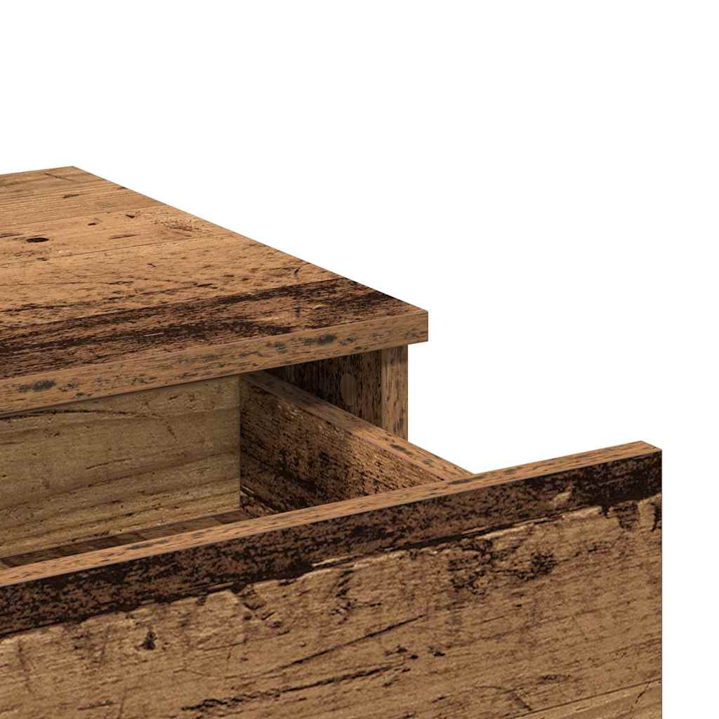 Plafondtafel met lade Oudhout 100 x 40 x 130 cm Bewerkt hout is nu te koop bij PeponiXL, paradijselijk wonen!