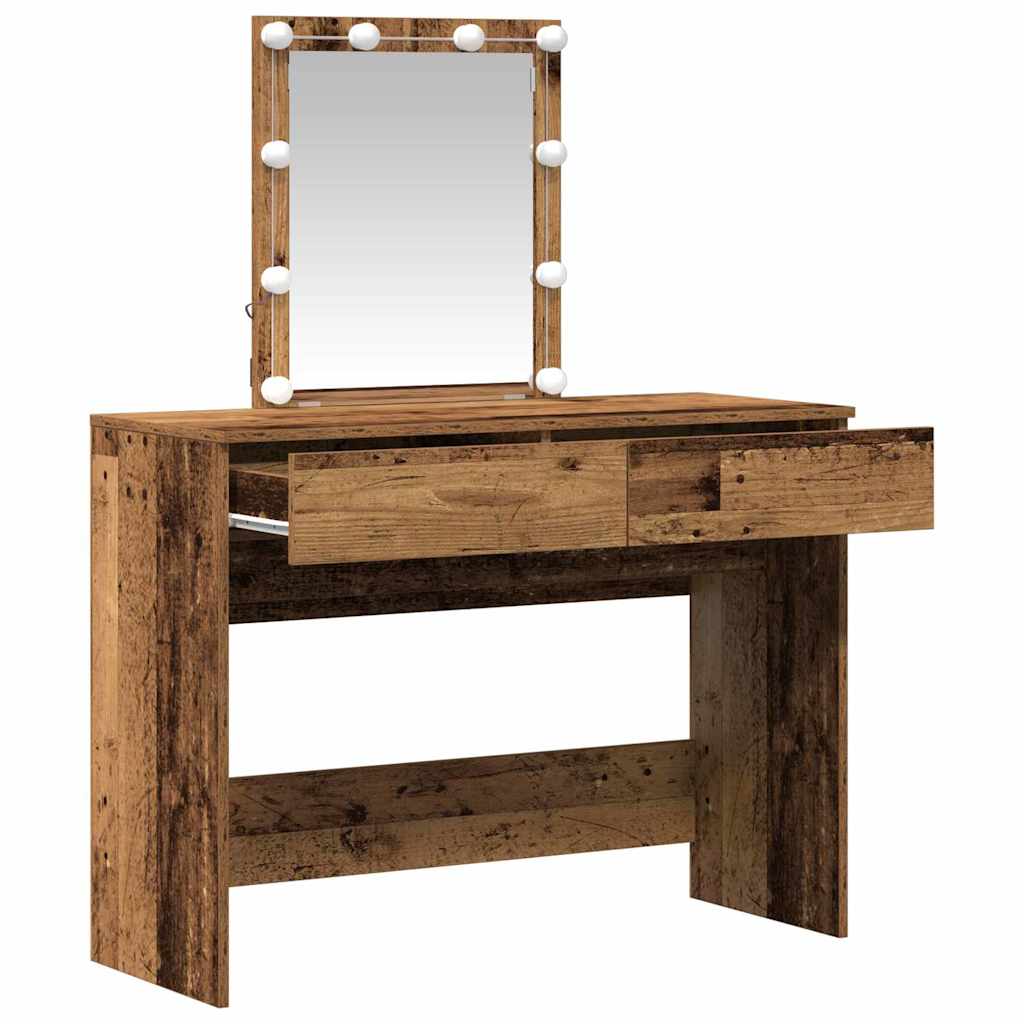 Plafondtafel met lade Oudhout 100 x 40 x 130 cm Bewerkt hout is nu te koop bij PeponiXL, paradijselijk wonen!