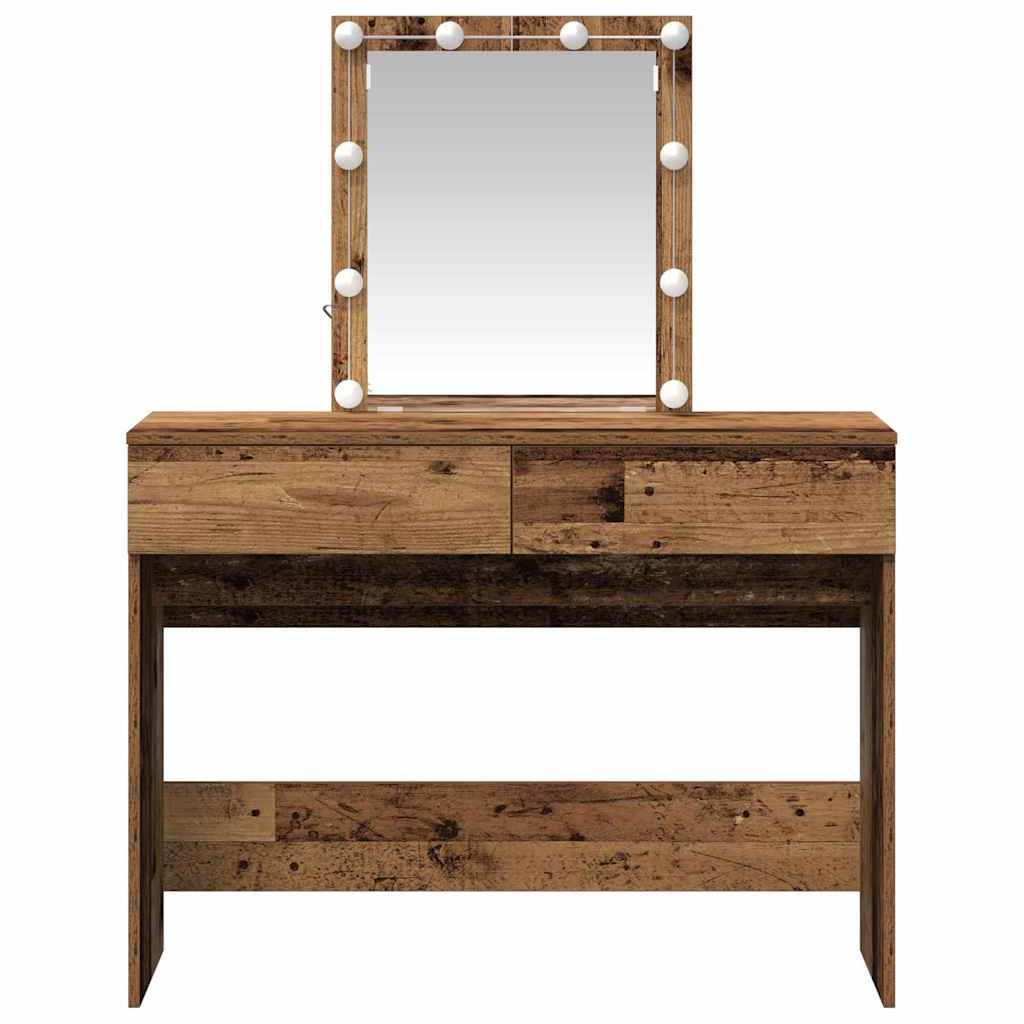 Plafondtafel met lade Oudhout 100 x 40 x 130 cm Bewerkt hout is nu te koop bij PeponiXL, paradijselijk wonen!