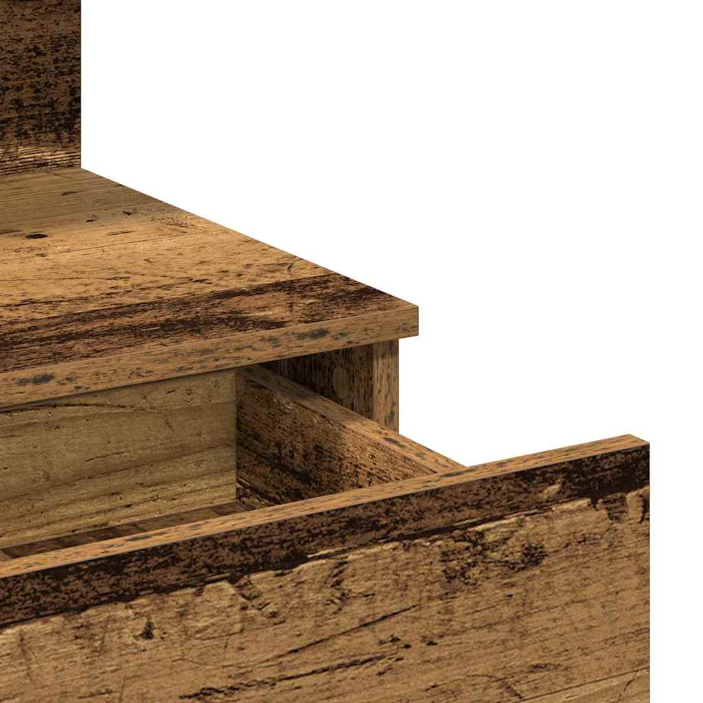Plafondtafel met lade Oudhout 100 x 40 x 130 cm Bewerkt hout is nu te koop bij PeponiXL, paradijselijk wonen!