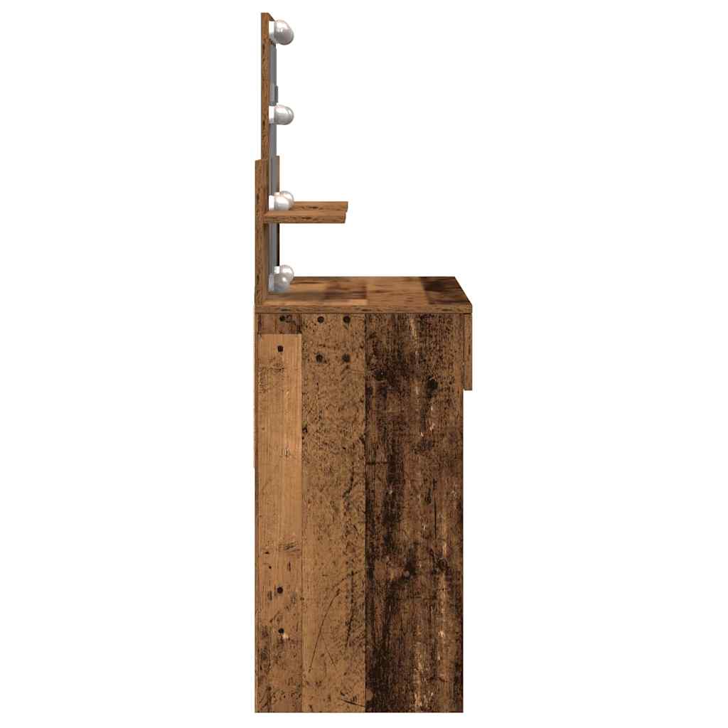 Plafondtafel met lade Oudhout 100 x 40 x 130 cm Bewerkt hout is nu te koop bij PeponiXL, paradijselijk wonen!
